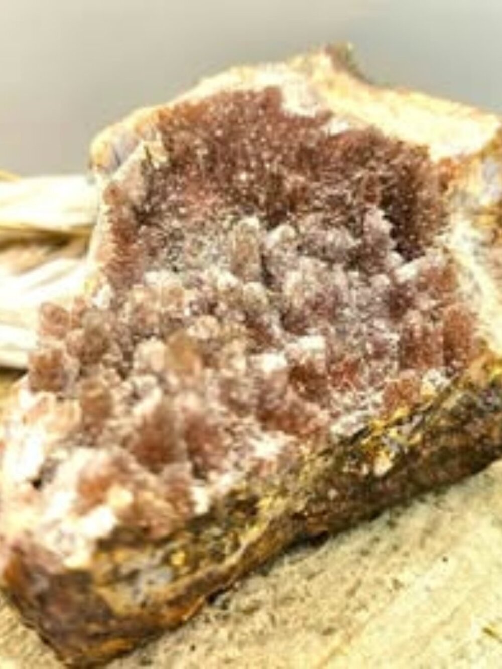 Nature Stalactites Druzy Quartz Cluster Specimen